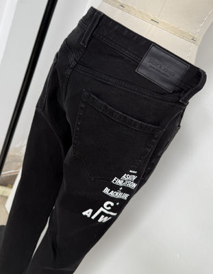 Comfortabele en ademende stoffen denim onderkant voor alledaags gebruik