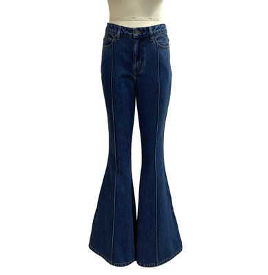 Hoge jeans met hoge taille voor een vleiend en beenverlengend silhouet