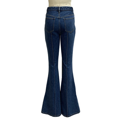 Hoge jeans met hoge taille voor een vleiend en beenverlengend silhouet