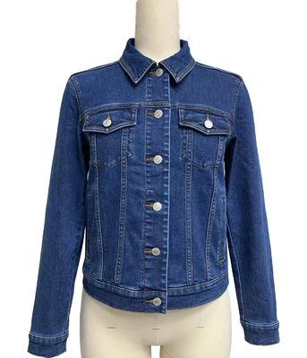 Geschikt Denim Shirt Jeans Shirt Voor Vrouwen Met Flattering Silhouet
