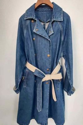 Zwakke stoffen Denim jurk Jeans jurk Voor een comfortabel gevoel