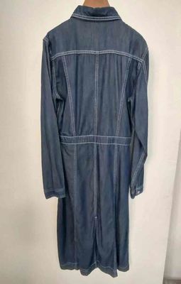 Uitstekende kleurvastheid Minimale krimp Denim jurk voor langdurige slijtage